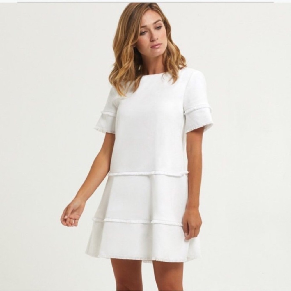 Marie Oliver Jillian Dress White Size L